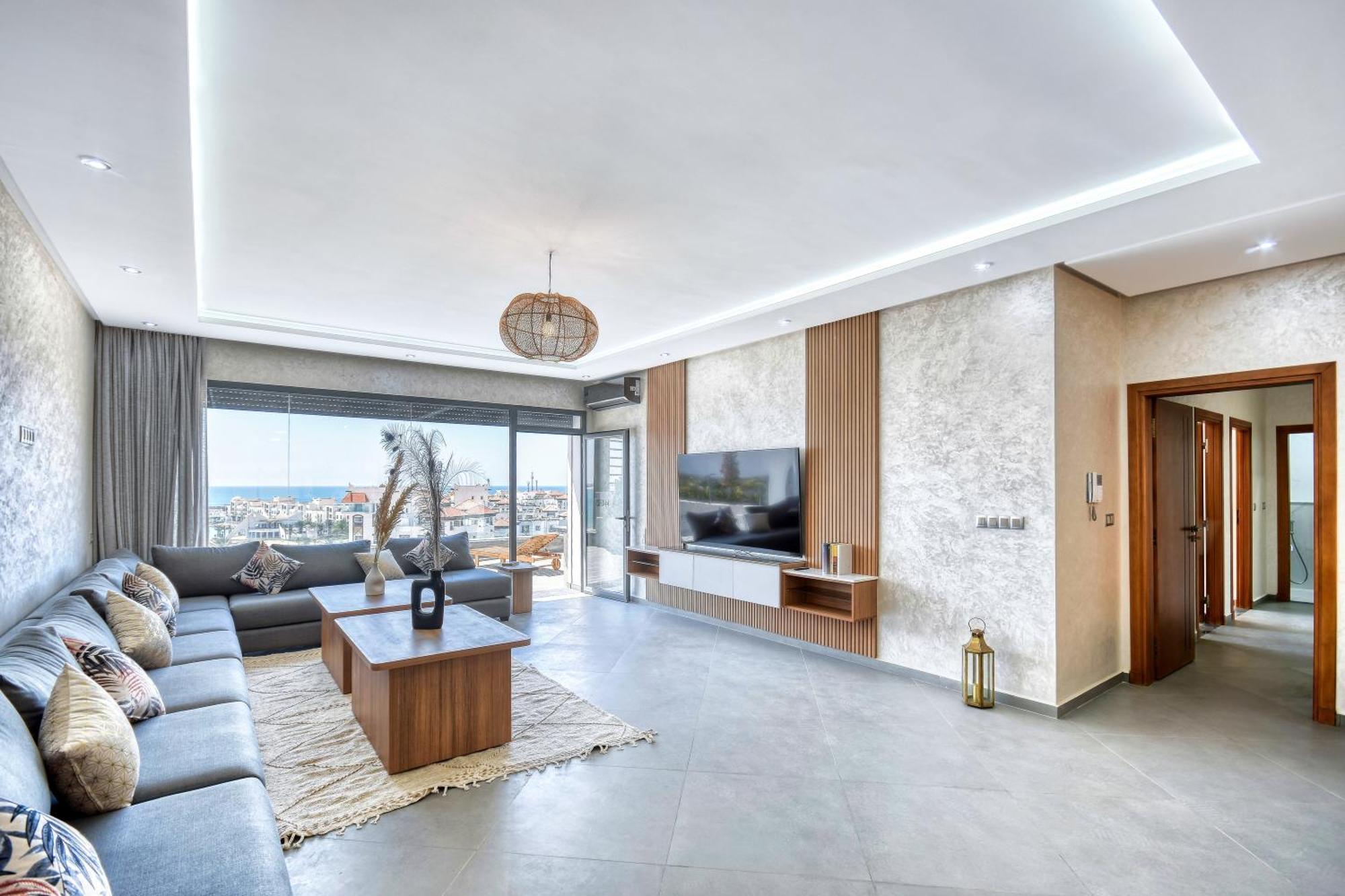 Luxury Seafront Appartement 6-7P أغادير المظهر الخارجي الصورة