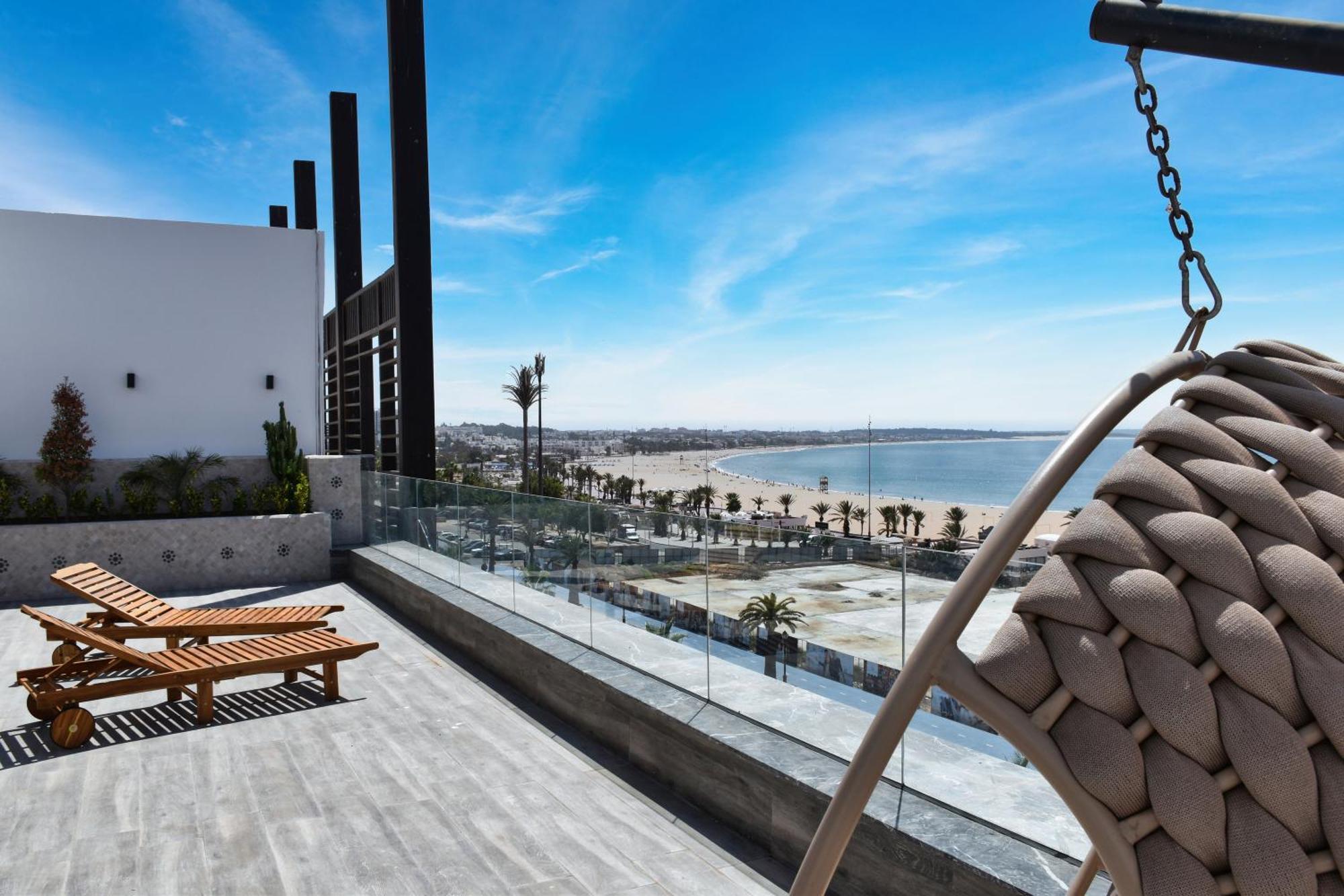 Luxury Seafront Appartement 6-7P أغادير المظهر الخارجي الصورة