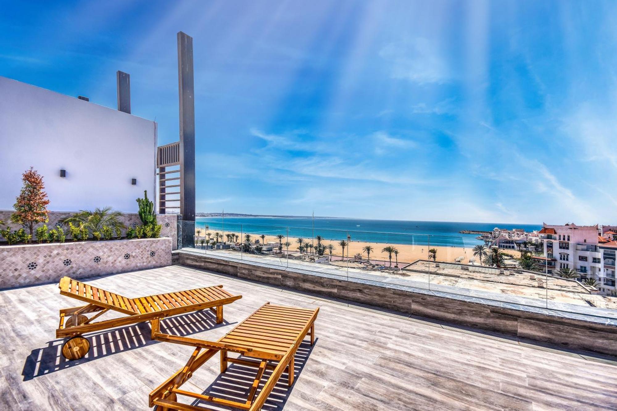 Luxury Seafront Appartement 6-7P أغادير المظهر الخارجي الصورة